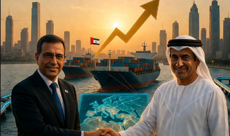 AdelinaSfishta's tweet photo. Gazze savaşına rağmen...
İsrail-Arap ülkeleri ticaret hacmi % 131 arttı...
1,94 milyar dolardan 4,65 milyar dolara ulaştı..
Gelecek yıl bu rakamın 3 milyar dolar daha büyümesi çok mümkün...
