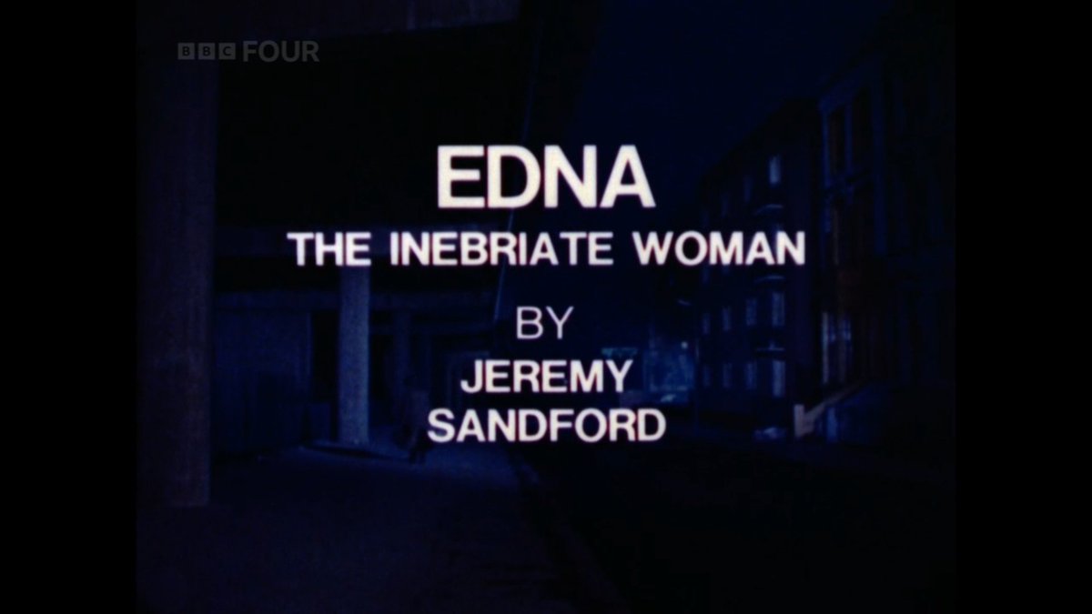 TheMainstand's tweet photo. #PlayForToday #BBCFour #EdnaTheInebriateWoman Edna O'Casey. (that made cry a bit) https://t.co/Saa0NvjZaA