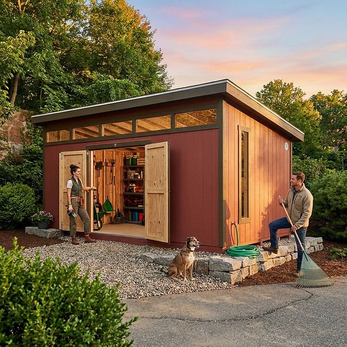Anxiousking3's tweet photo. Check out these cool ass sheds #shedtwt https://t.co/YB1PU7ij8N