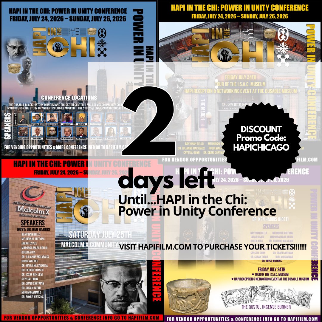 HapiFilm's tweet photo. 2 days left!!! Visit https://t.co/U8eRRhpgwG for your tickets.✊🏿✊🏿✊🏿 https://t.co/NT2Mmz9k5s