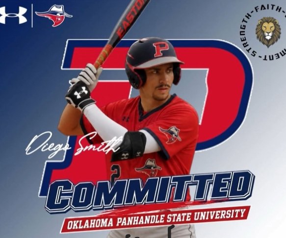 CoyotesBasebal1's tweet photo. Congratulations to Coyotes Baseball's Timothy "Diego" Smith on his recruitment from LSC-Kingwood to Oklahoma Panhandle State University! Fresh off of D NCBA Great American Region South Conference Champions 4D 2nd year in a row to the NAIA. Way to go Diego! Go Coyotes! Go Aggies! https://t.co/ycxWOpSyif