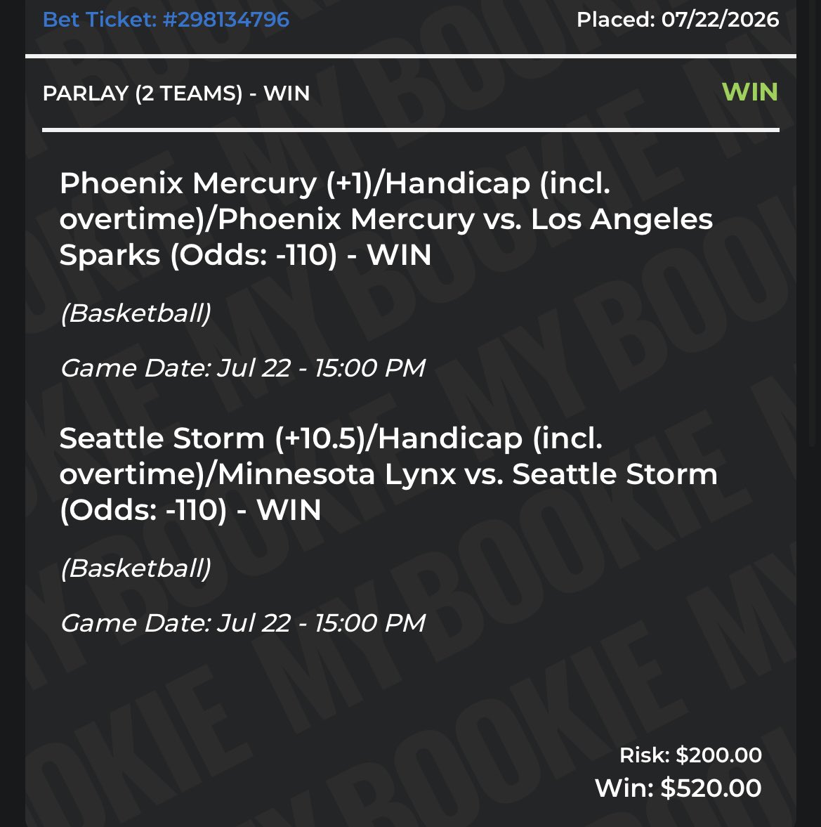 Mellwarrick's tweet photo. Got an early start on today's winnings! 💰🏀 Hit me up if you're ready to make some money betting on sports. https://t.co/Qrx9bXQUy6