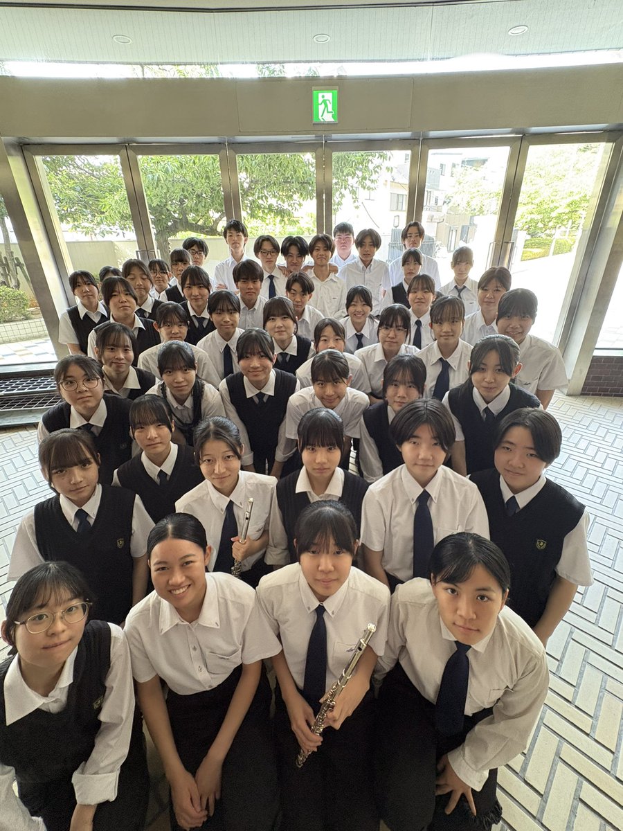 JoshoWindOrches's tweet photo. 今日はコンクール北地区大会当日‼️
部員一同心を一つにがんばります❤️‍🔥

応援よろしくお願いします🙌🏻 https://t.co/tB2VuLTTqk