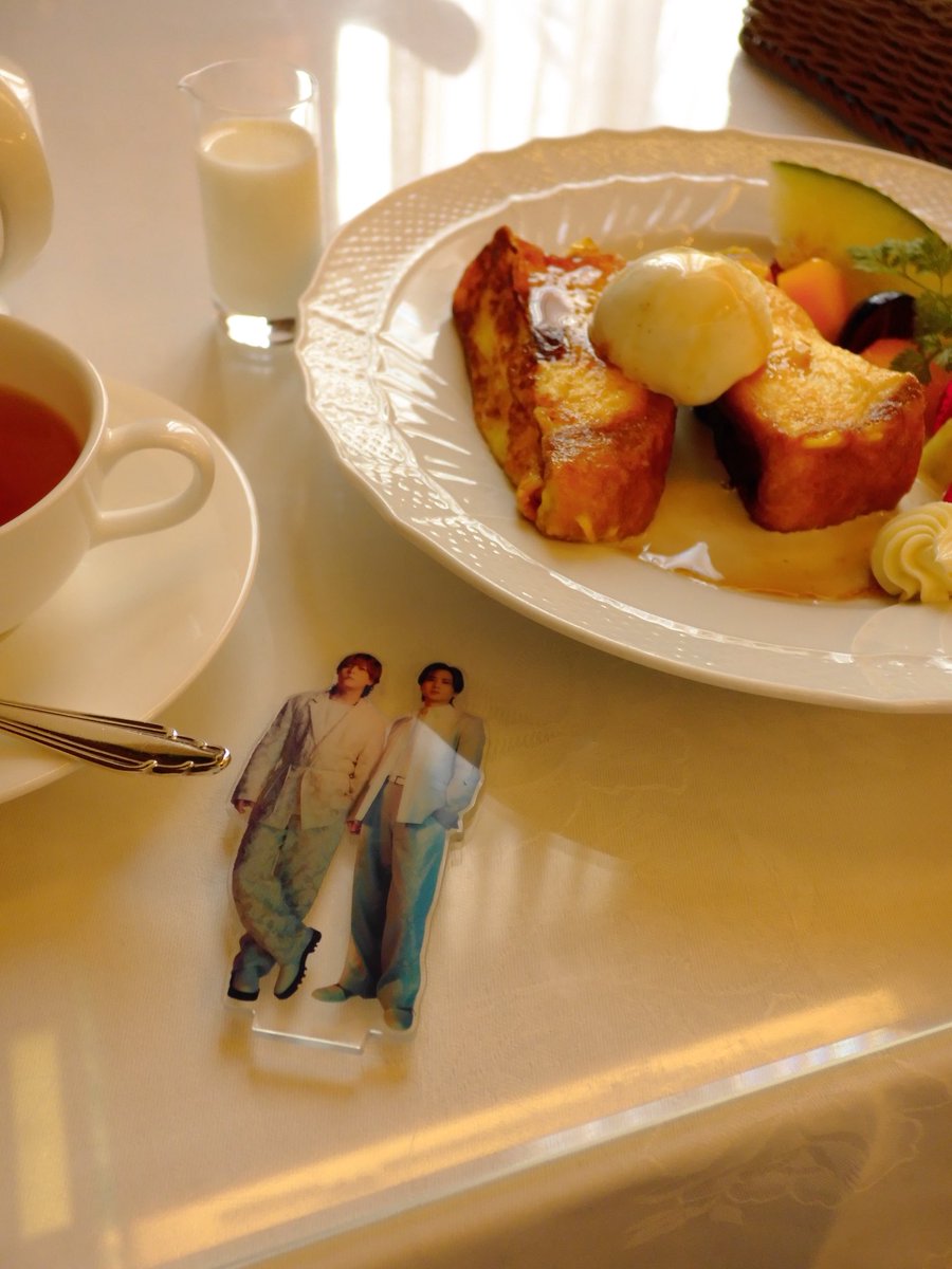 mo3tomaple's tweet photo. DOMOTO1周年を記念して
美味しいフレンチトースト食べました

#DOMOTO https://t.co/QRuHcZAQBu