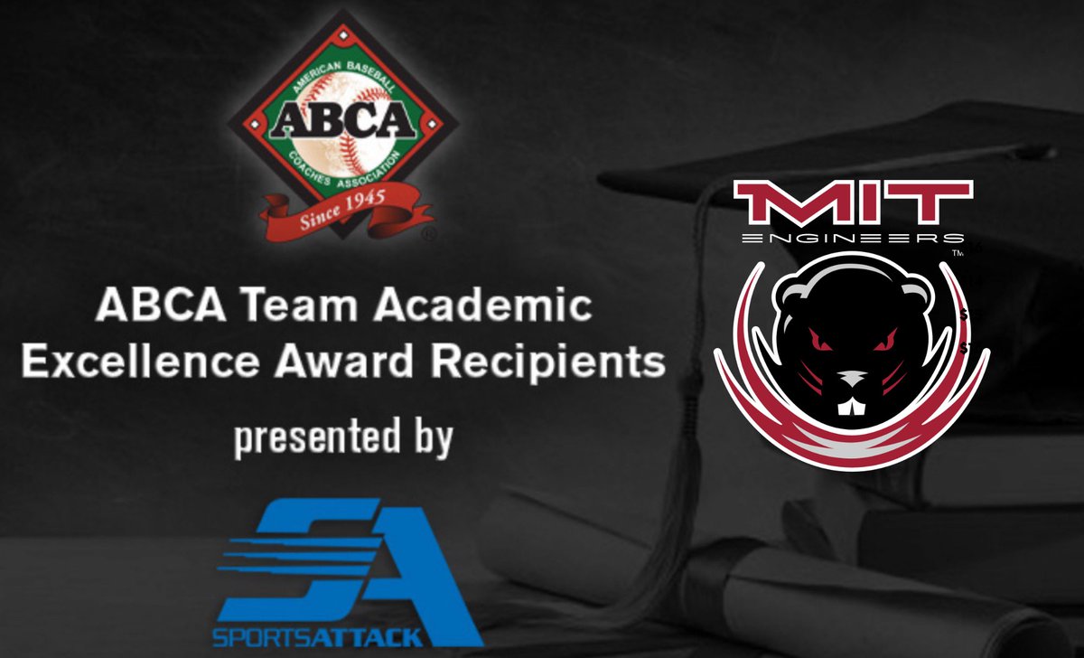 MIT_Baseball's tweet photo. The American Baseball Coaches Association has recognized MIT as a winner of the 2025-26 ABCA Team Academic Excellence Award, presented by Sports Attack.

#RollTech https://t.co/3I0kwQmKsE