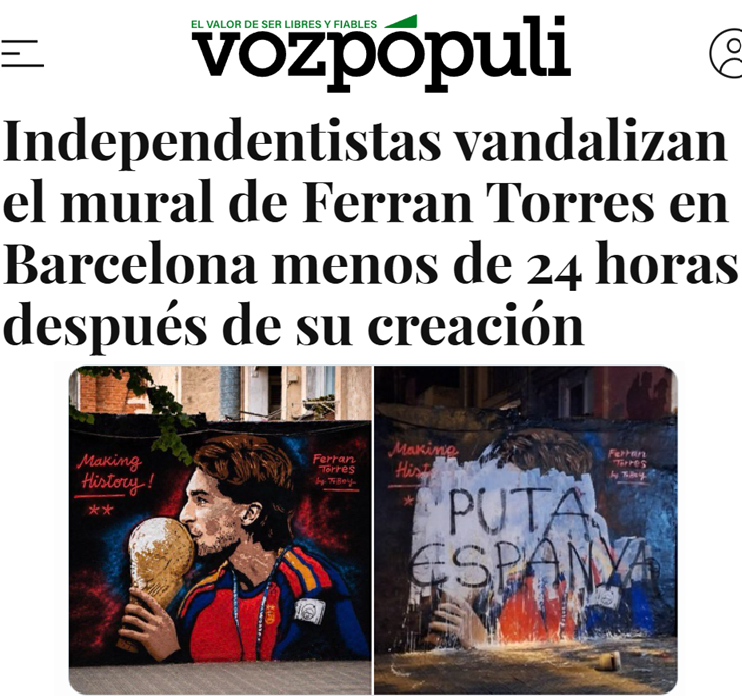 CCivicaCatalana's tweet photo. Los separatistas están rabiosos por el apoyo de tanta gente joven a España.

No han entendido el cambio generacional en Cataluña y el País Vasco.

Cuando ya no tienes argumentos y lo único que te queda es el odio, las agresiones y la violencia, es que ya has perdido. https://t.co/7M8EN8idrd
