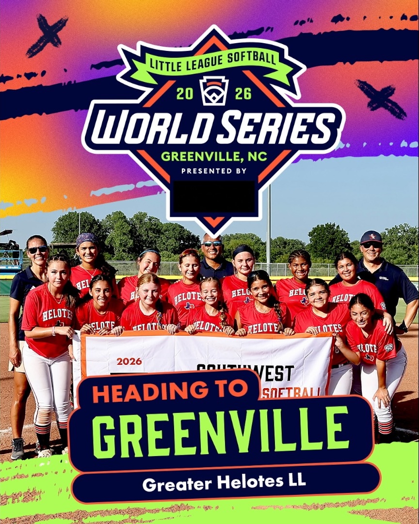 MrBowtie1982's tweet photo. THEY'RE BACK... Greater Helotes Little League softball celebrated the 10 year anniversary of winning the 2016 Little League World Series by advancing back Tuesday. GHLLS has many famous alums like Leighann Goode. Open @LittleLeague @LLSBWorldSeries play on August 3rd.

@OCONNORSoftball @NISDOConnorHS @NISD_Athletics @OCathletics1819