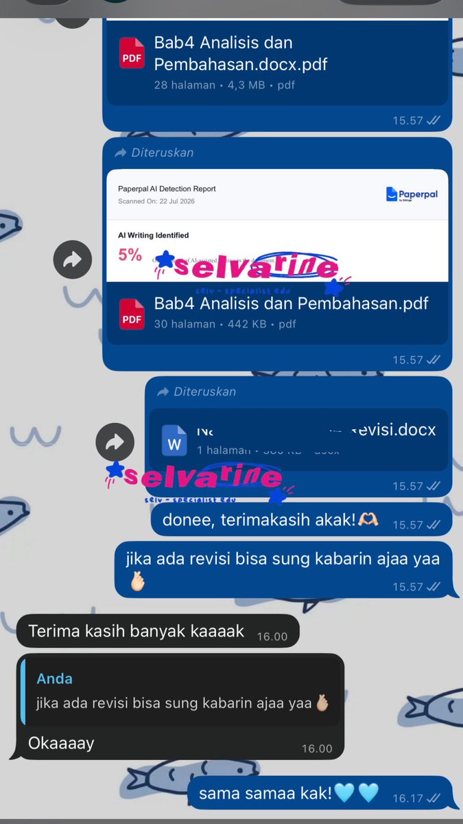 jslovra's tweet photo. kalo km merasa ga yakin sm hasil skripsi km, bisa ku bantu untuk konsul &amp; pengerjaan yaa💗 pastinyaa fee ramah di kantong kok, dan udh include cek ai &amp; turnitin bubs🫶🏻🌷 https://t.co/BWtRPklGTw