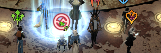 yilinxiv's tweet photo. My chud static gets on their phones as soon as someone says they're restarting... #ffxiv https://t.co/8JmmbnLomN