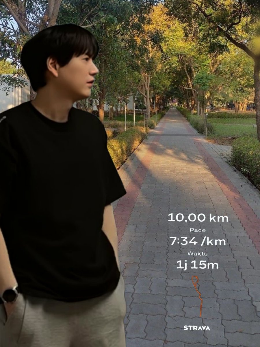 archistek's tweet photo. ㅤ
Semangat pagi–!
Hari ini gagal longrun karena kesiangan.
ㅤ https://t.co/znfJUglWie
