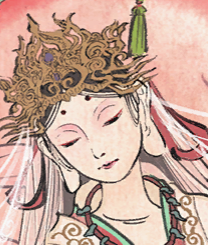 eternalnascency's tweet photo. Cursed Soh has the big earlobes on the sides of the mask. But they're part of the mask. Never noticed it before. https://t.co/PNrQoFfKW8