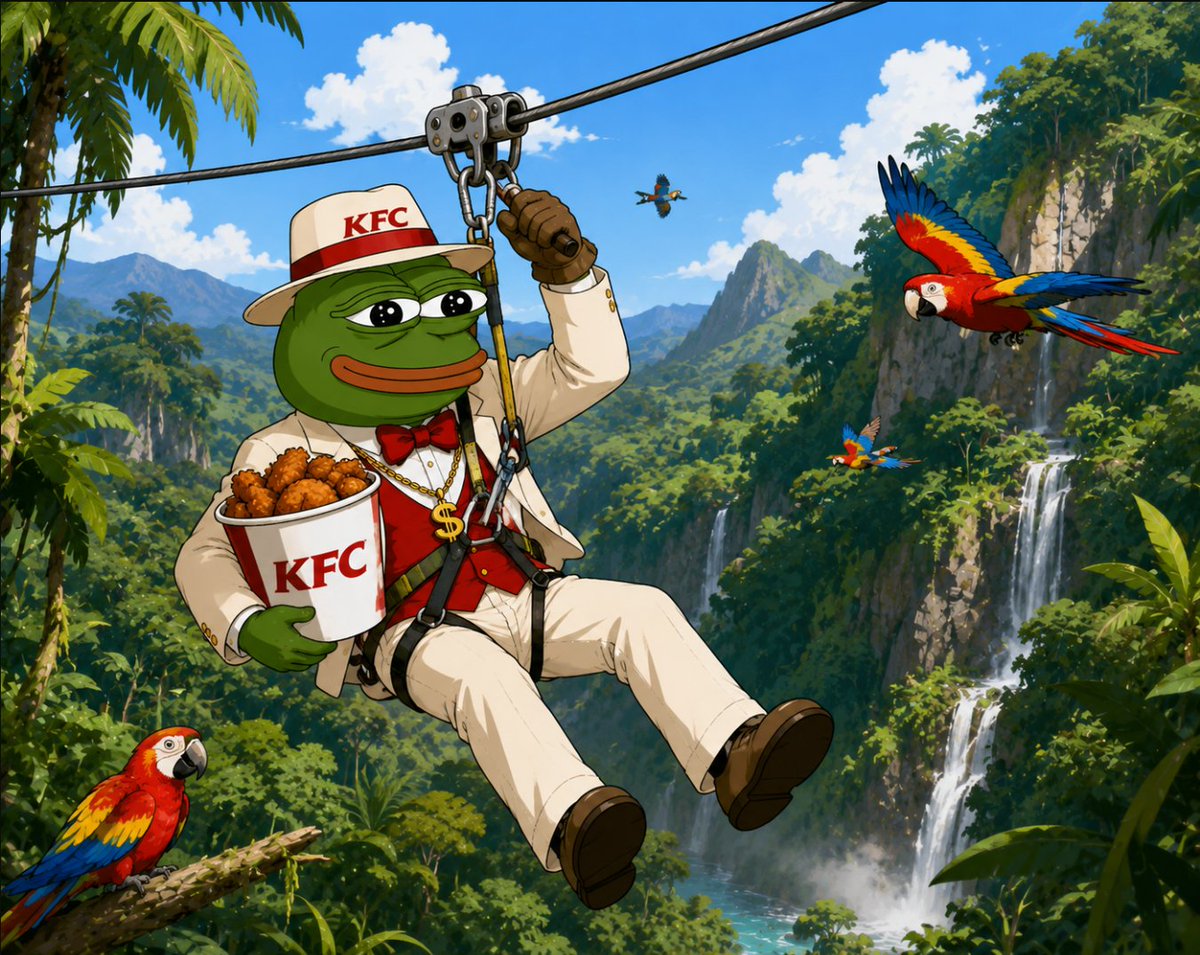 KFCstrategy's tweet photo. A bucket of fried chicken 

Everywhere in the world 

Thats the $KFC guarantee https://t.co/ZRpsF2iFnv