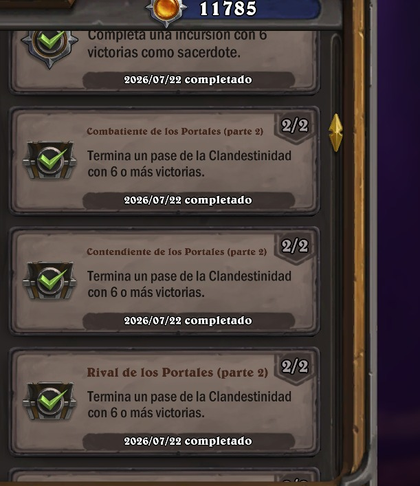 JNacich's tweet photo. @FeelinkHS feelink creo que esta bugeado el hs me jugue una arena y me dieron 33 pases de taberna por ganar 6 xd https://t.co/pDo1CYBIDe