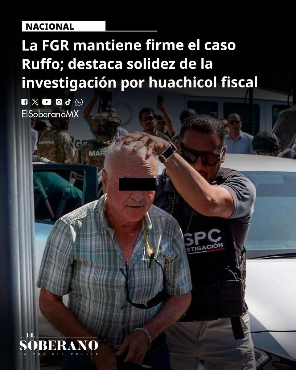 JACrespo1's tweet photo. Resulta que quien manejaba aduanas, al Ejército, diversos funcionarios, y a la Marina era Ruffo, no López Obrador.

Y ni cuenta se dio el país de eso. https://t.co/v4B3WD458j