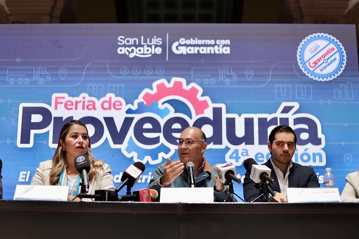 EF_Galindo's tweet photo. La 4.ª Feria de Proveeduría reunirá este 13 y 14 de agosto a empresas, líderes y conferencistas en un espacio para crear nuevas oportunidades.

🎟️ Entrada gratuita.

🔗 https://t.co/79nIRDCff2

#FeriaDeProveeduría2026 #SanLuisAmable https://t.co/29YmPof645