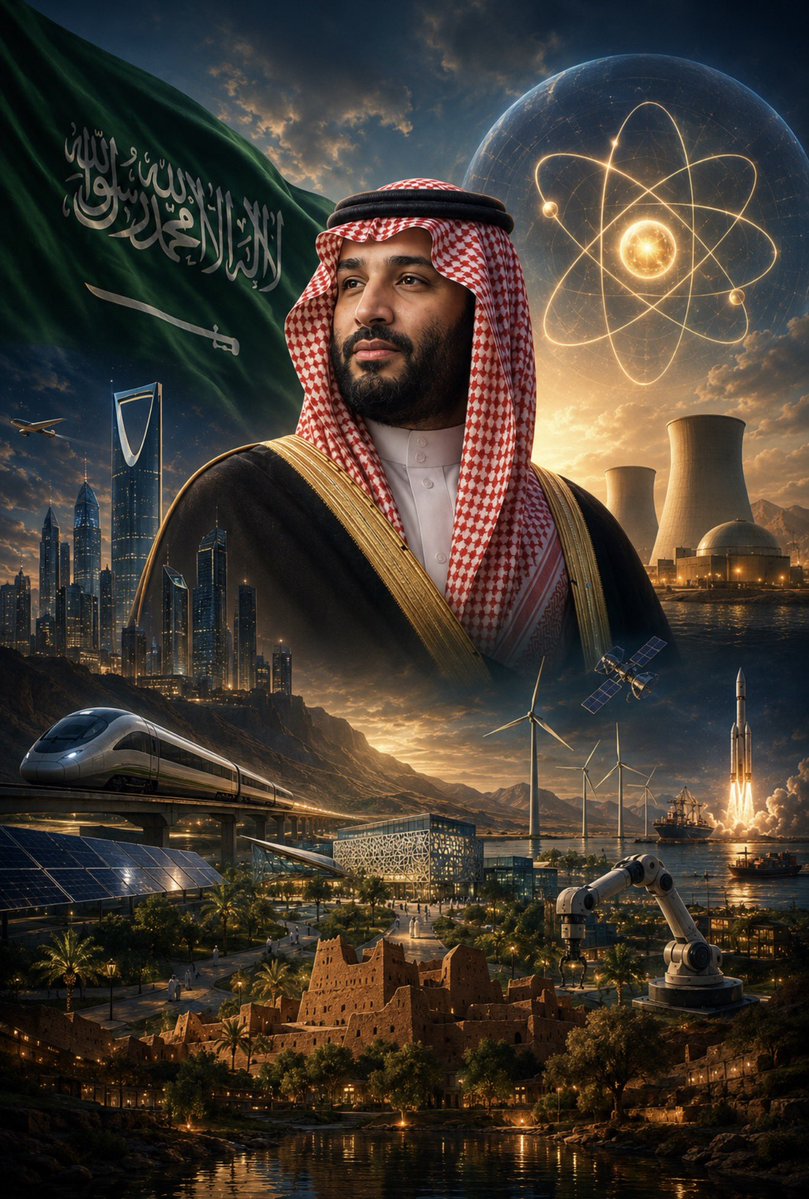 Alshaikh2's tweet photo. «عبقرية محمد بن سلمان»

ليست العبقرية السياسية أن تدير الدولة بكفاءة، بل أن تغيّر قواعد اللعبة التي تتحرك فيها، و أن تنقل وطنك من موقع المتلقي إلى موقع المبادر، و من دائرة التأثر إلى دائرة التأثير.
هنا تحديداً يمكن قراءة تجربة سمو ولي العهد الأمير محمد بن سلمان.

فالرجل لا يبني مشاريع منفصلة، بل يبني منظومةً كاملة، تتحرك فيها السياسة، و الاقتصاد، و التقنية، و التعليم، و الطاقة، بوصفها أجزاءً من مشروعٍ واحد، لا ملفاتٍ متجاورة.

و لعل أوضح شاهدٍ على هذا المنطق ما جرى قبل أيام، حين جلست الرياض إلى طاولة المفاوضات النووية مع واشنطن، لم تطلب موقع الدولة المستوردة للتقنية، بل موقع الشريك في صناعة المستقبل. 
و لأن المعرفة النووية تُعد إحدى أكثر أدوات السيادة الاستراتيجية حساسيةً في العالم، فإن الوصول إلى هذا المستوى من الشراكة لا يُمنح بالمجاملة، بل يُبنى بالثقة، و المكانة، و القدرة على الإقناع. 
لذلك فتحت الاتفاقية السعودية الأمريكية، الممتدة ثلاثين عاماً، و الموقعة أخيراً بمباركة الرئيس ترامب، الباب أمام مسارٍ غير مسبوق، يتمثل في دراسةٍ مشتركة قد تفضي إلى تخصيب اليورانيوم على الأراضي السعودية ضمن الأطر النظامية و الدولية. 
و قد وصف خبراء منع الانتشار هذا المسار بأنه تحولٌ عن نهجٍ تقليديٍ التزمت به الولايات المتحدة لعقود.
و الكهرباء التي ستولدها المفاعلات القادمة لن تضيء المدن فحسب، بل ستشغّل أيضاً مراكز بيانات الذكاء الاصطناعي التي تراهن عليها الرؤية السعودية.

هذا ليس تفصيلاً تقنياً في هامش الطاقة .. بل هذا هو المعنى الحقيقي لتغيير قواعد اللعبة، أن تُقنع القوة الأعظم في العالم بمراجعة عقيدةٍ التزمت بها عقوداً، من أجل دولةٍ واحدة.

و هذا ما يميز الرؤية السعودية الجديدة .. فهي لا تتعامل مع الطاقة النووية بوصفها رمزاً سياسياً، بل بوصفها استثماراً في الإنسان، و الجامعات، و المختبرات، و الصناعات المتقدمة، و الاقتصاد الوطني، و الأمن الطاقي، و الأجيال القادمة.

هنا تظهر عبقرية التفكير ..
فبينما كان كثيرون ينظرون إلى النفط على أنه نهاية القصة، كانت القيادة السعودية تنظر إليه على أنه رأس المال الذي سيمول بداية قصةٍ أكبر.

لذلك لم يكن التحول الاقتصادي منفصلاً عن التحول الصناعي، و لا التحول الصناعي منفصلاً عن التحول العلمي، و لا التحول العلمي منفصلاً عن التحول السيادي.
كل مشروعٍ يقود إلى مشروع، و كل إنجازٍ يفتح الباب لإنجازٍ أكبر، و ما اتفاق التخصيب إلا الباب الذي فُتح، قبل أيام، على فصلٍ تالٍ لم تُكتب فصوله بعد.

هذه ليست إدارةً للمرحلة ..
هذه صناعةٌ للمرحلة التالية ،و المفارقة أن كثيراً من خصوم المملكة ما زالوا يقرؤون السعودية بعدسات الأمس، بينما تتحرك هي وفق معادلات الغد، لذلك يتفاجؤون بكل إعلانٍ جديد، لأنهم يحللون النتائج، بينما كانت القيادة قد انتهت منذ زمنٍ من صناعة الأسباب.

و لعل أكثر ما يلفت الانتباه أن المملكة لم تسمح للأزمات الإقليمية، و لا للتقلبات الاقتصادية، و لا لحملات الاستهداف الإعلامي، أن تغيّر اتجاهها الاستراتيجي، بل حولت تلك التحديات نفسها إلى دوافعٍ لتسريع البناء، و توسيع الخيارات، و رفع سقف الطموح.
هذه ليست مصادفةً سياسية ..
إنها مدرسةٌ في إدارة القوة.

حين تنظر اليوم إلى حضور المملكة في الاستثمار، و الذكاء الاصطناعي، و الصناعات العسكرية، و السياحة، و الخدمات اللوجستية، و الفضاء، و الطاقة المتجددة، و برنامجها النووي السلمي، فإنك لا ترى مشاريع متفرقة، بل ترى عقلاً واحداً يرسم لوحةً واحدة، تتحرك فيها كل الإنجازات في اتجاهٍ واحد، هو بناء دولةٍ تمتلك أدوات المستقبل، لا أن تكتفي بالتكيف معه.

لهذا فإن السؤال لم يعد، ماذا حققت السعودية؟
السؤال الذي يشغل العالم اليوم هو:
إلى أين تريد السعودية أن تصل؟

أما السؤال الذي سيشغله غداً فهو:
كيف استطاعت، في أقل من عام، أن تجعل العالم يعيد كتابة قواعدٍ كان يظن أنها لا تتغير؟

و تلك، في جوهرها، هي عبقرية محمد بن سلمان.