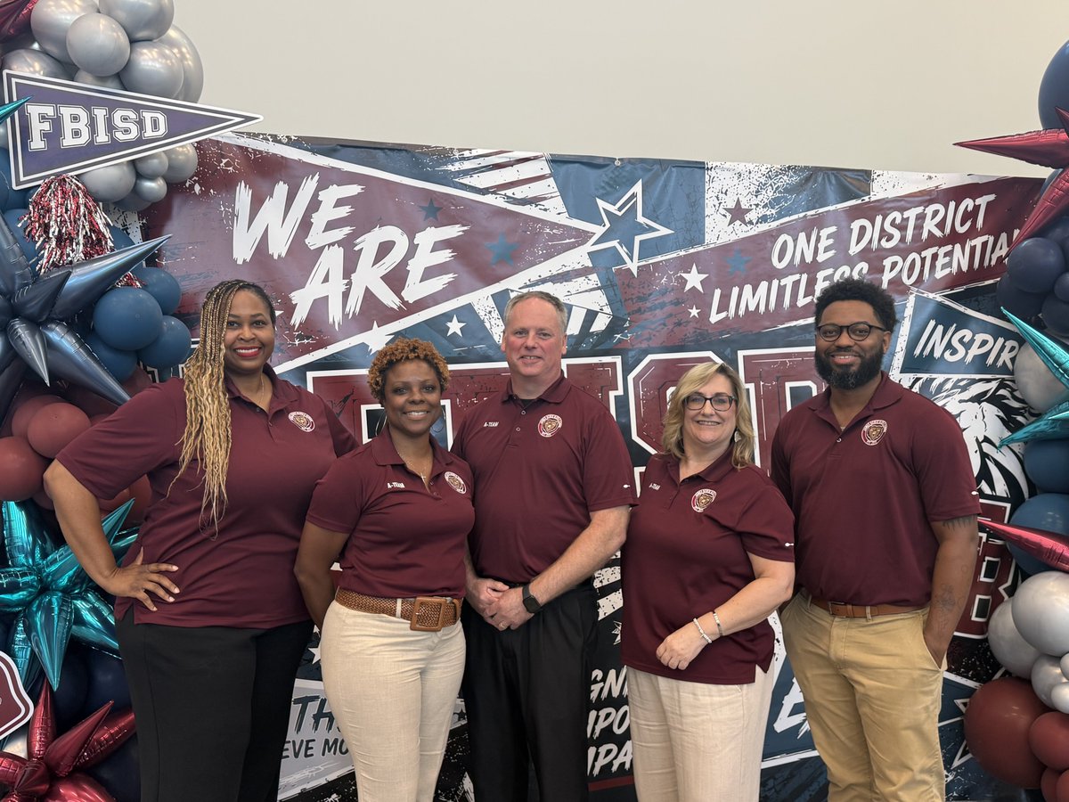 JBMS_Bears's tweet photo. Bowie A-Team at the FBISD Leadership Summit Day #1 πΎπ»
#MakeYourMark #LeadThePAC #FBISDLevelUp #JBMS #BowieBears https://t.co/GIlq3JJJ9W
