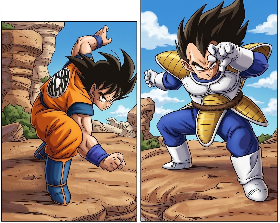 dragoball1226's tweet photo. Dragon Ball Z - Goku V.S Vegeta https://t.co/Pzd6lp7tbH