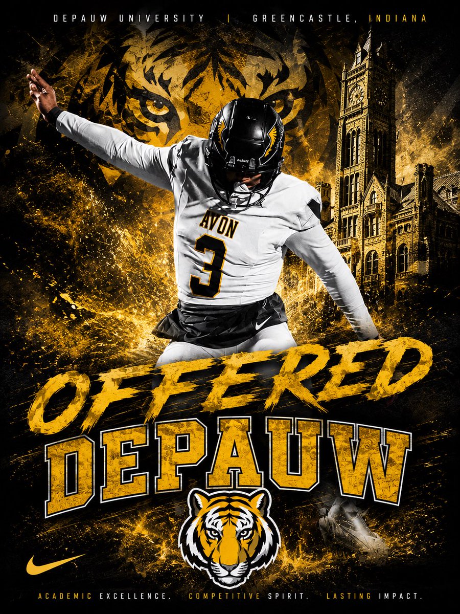 TimPaciorek's tweet photo. After a great conversation with @qbdietz. I am blessed to receive my first offer from DePauw football! 
Thank you @RobGibsonHC @fbcoachjmayo @HageeKicking @Coach_BKWoodard for believing in me! 

@OrioleAthletics @AvonFBOrioles @RobGibsonHC @RyanJBallou @PrepRedzoneIN   @bringthehammer @nickfiacable24 @n_aker73 @coachgilbert10 @CoachFerner @fbcoachcoop @QuinnLoughrie @IndianaPreps @CoachPorrecaPU @Coach_RMAC 
@ellisadamsFB15 @BrysonBonds_ @CoachGeiger_
@aylward_johnny @CSKRECRUITING
@raycp315