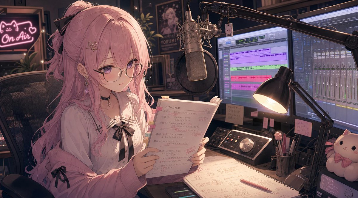 progress_sheet's tweet photo. 制作進行でASMR番組の台本を何本も見てきたけど、

演者が詰まるのは決まって同じ箇所。
「息の吸う音をマイクに入れるタイミング」
「BGMフェードアウトの秒数指定」

そこまで書き込んだ台本、5本で680円に。

🔗 詳細はプロフィール固定から

#個人Vtuber #宅録声優 https://t.co/hSkzB71jEW