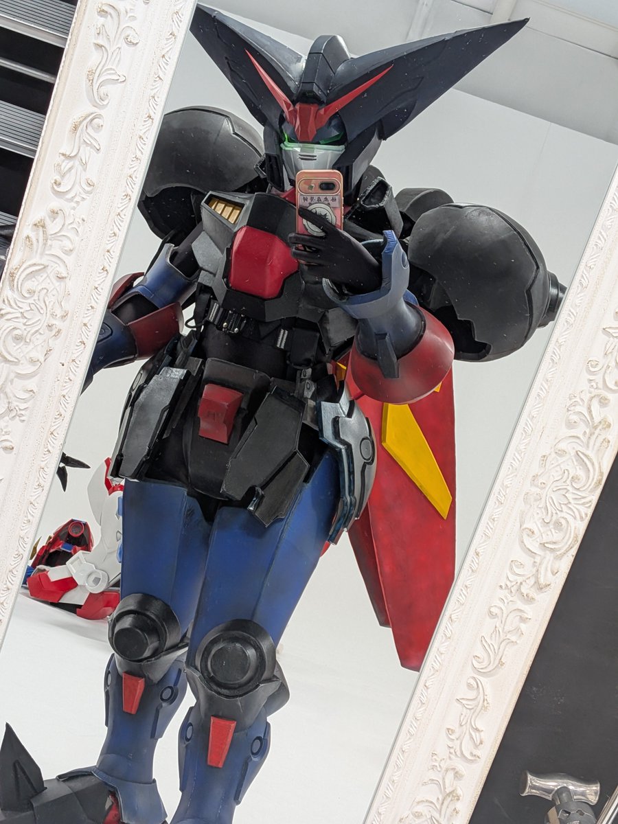 Rikomike's tweet photo. 最近作ったマスターガンダム https://t.co/UbGkscMNf7
