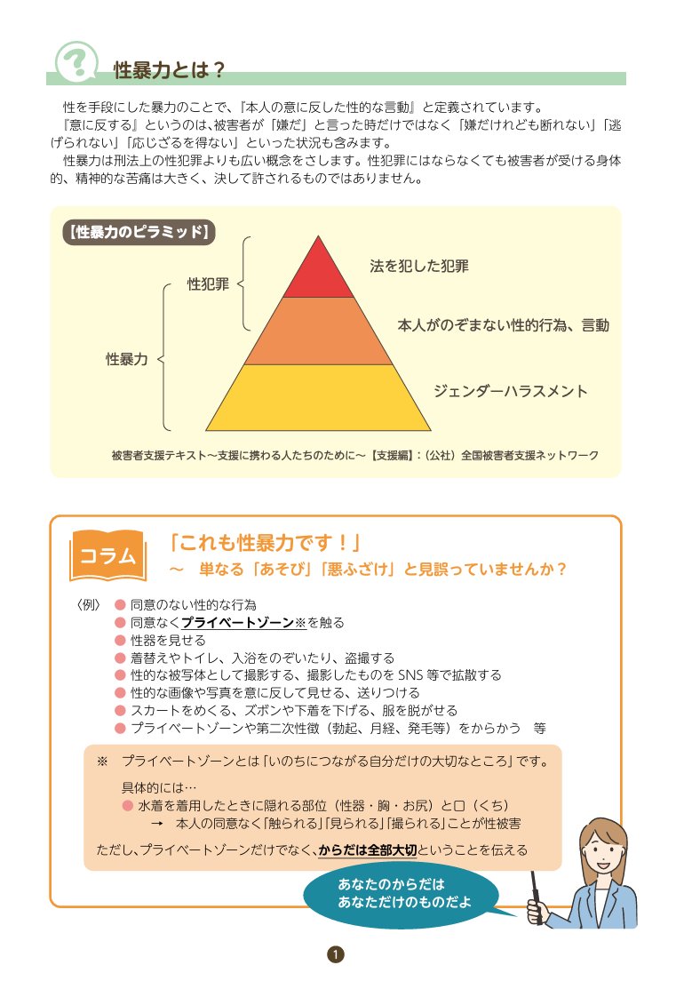 nnvs_org's tweet photo. やまがた被害者支援センター：被害にあった児童生徒たちが安心して相談できる学校であるために、性暴力についての 理解を深め、正しい知識と対応を学ぶことが大切と思い、手引きを作成しました。ダウンロードはこちら　https://t.co/9DUlvmMPiK https://t.co/sgbg6D5u6K
