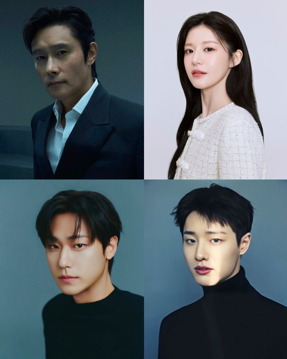 gyjpilipinas's tweet photo. The cast of Nambeol so far. 4 out of the 9 warriors revealed:

Lee Byung Hun as Im Eok
Go Youn Jung as Ae Ryeong
Lee Do Hyun as Bo Kyung
Cho Seung Youn (Woodz) as Cheotnom

 #남벌 #Nambeol https://t.co/gzcqObfCPI
