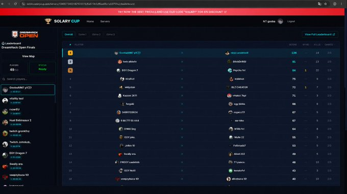 goobafn7's tweet photo. 1st Solary Cup w/ @nikyyfnbr  (400$) 💸 https://t.co/TseoeW9J2x