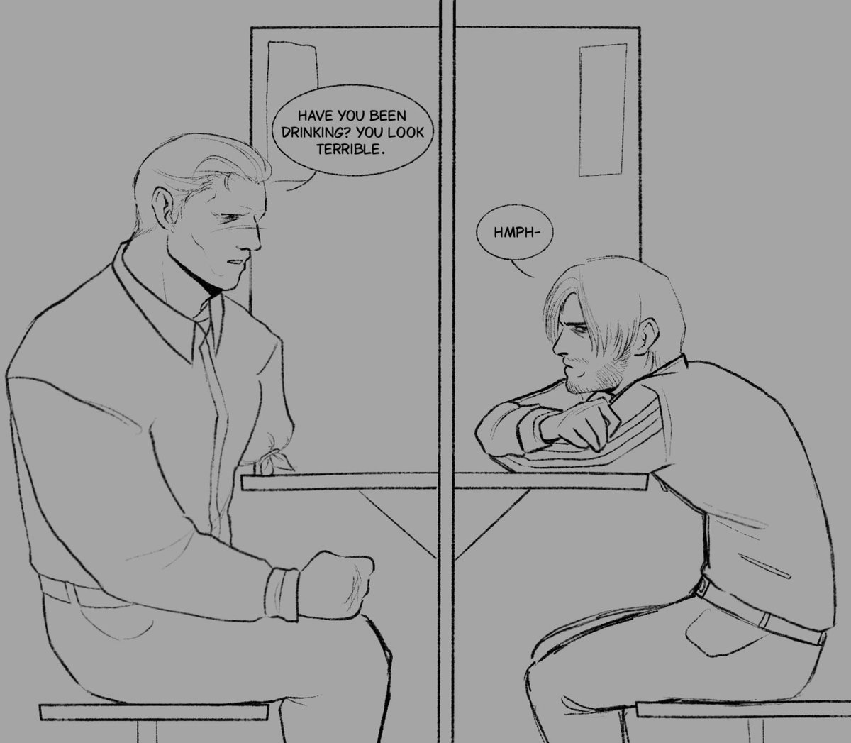 RL30ROCKET's tweet photo. More Vendetta Metaltango. Leon get that man out of jail. | #ResidentEvilㅤ https://t.co/KWRcQkredX
