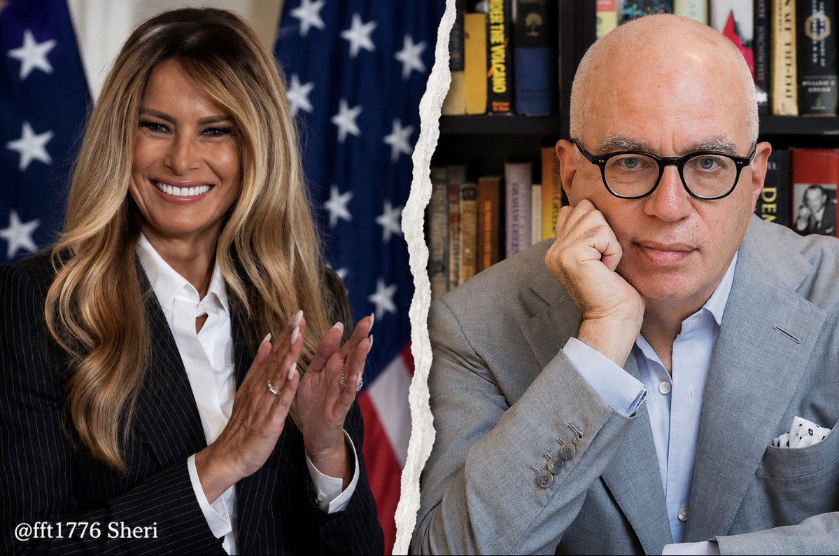 FFT1776's tweet photo. 🚨First Lady Melania Trump has filed a motion for sanctions against journalist Michael Wolff after a federal judge dismissed his lawsuit seeking to block her $1 billion defamation case. (The Washington Post)

The judge called Wolff’s legal maneuver “contorted” and said, “that’s not how the federal courts work.” (The Washington Post)

Melania’s legal team is now seeking attorney fees, costs, and other relief, arguing the lawsuit was a publicity stunt designed to harass her and raise money. (Bloomberg Law)

Melania has repeatedly denied any association with Jeffrey Epstein and continues to defend her reputation through the courts. (theguardian)

Good for her.👏🏻👏🏻