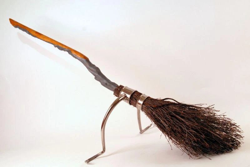 denesetler's tweet photo. @eigenrobot I was actually upset about the design of Firebolt in Harry Potter. Putting accessories and ergonomics on a broom questions the role of magic in aviation. Focus on aerodynamics on a magical item makes magic just another force interacting with physics in aviation https://t.co/ijoFeRcOa5