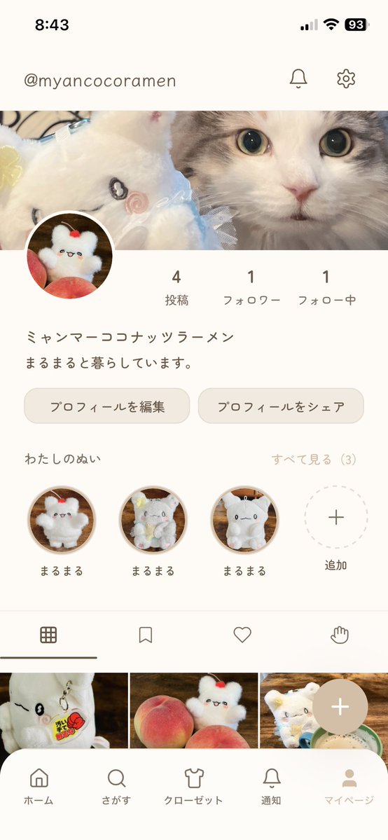 hijikigohan_'s tweet photo. ぬい日和はじめてみた。いいなこのアプリ https://t.co/g6YHaqzpB9