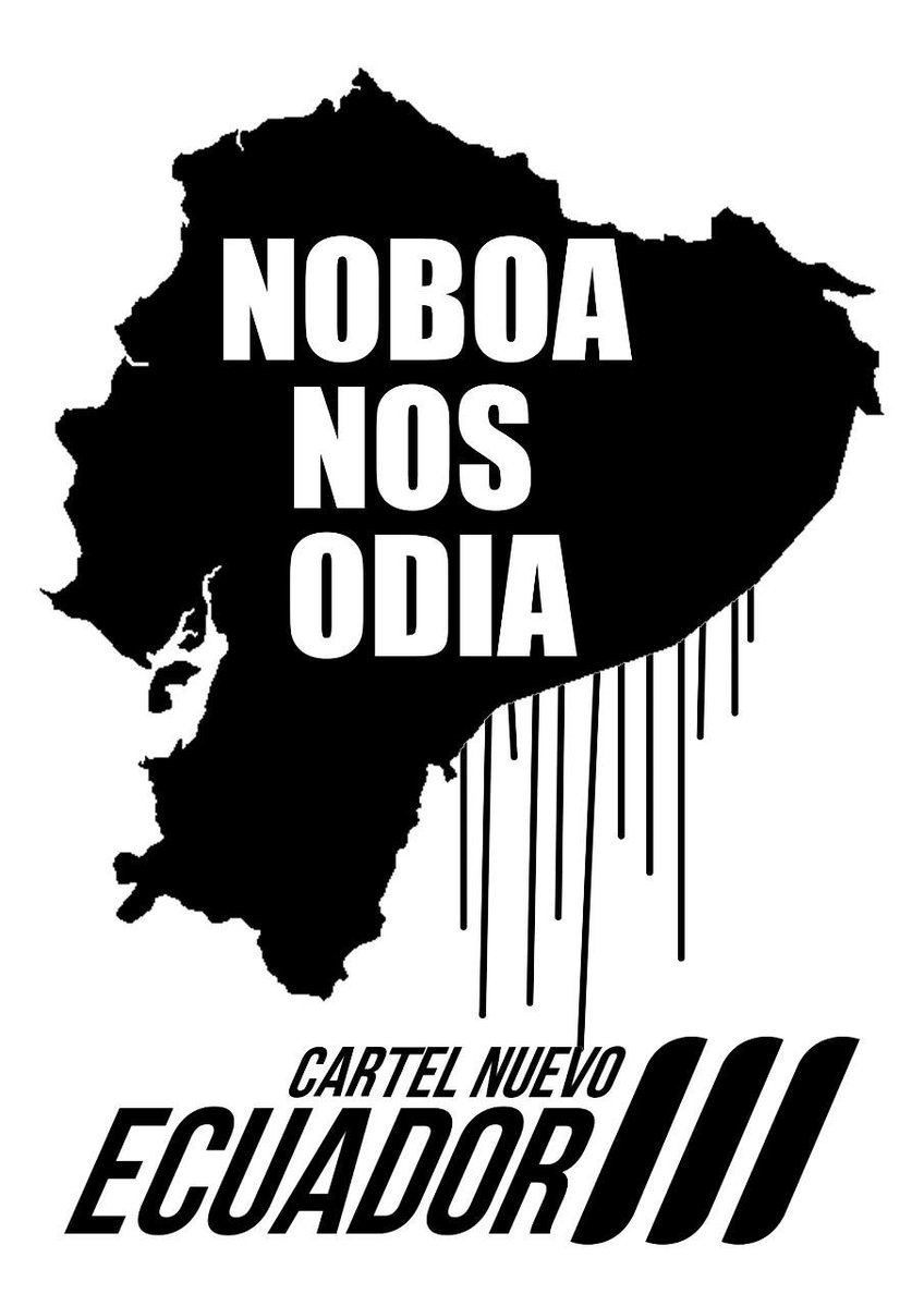 Azul2Rc's tweet photo. NI UN SOLO VOTO PARA LA NARC0 MAFIA CRIMINAL NOBOA @Adnecuadorok https://t.co/rjn8gf5NJf