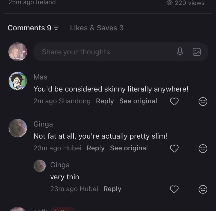 pale_blondie's tweet photo. i love posting body checks on xiaohongshu/rednotebc they always gas me up
#edtwt #ricecaketwt #wl #ana #weightloss #rednote #rednote #xiaohongshu https://t.co/t2loFhoaS6