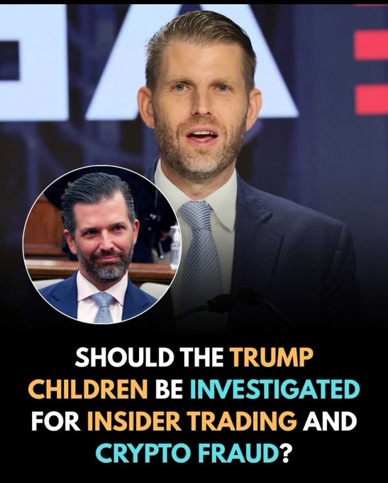 Damaan4u33's tweet photo. Hell yeah, and everyone else, including Trump, who profited from insider trading information, needs to be investigated and prosecuted as well.

Who agrees? ✋ https://t.co/oANyaNokc8