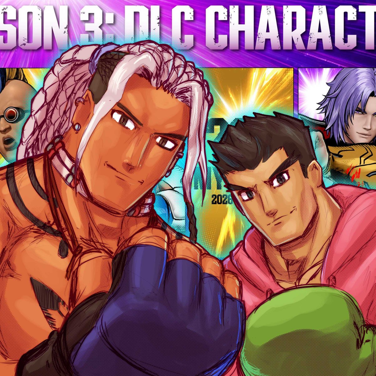 taurencebell's tweet photo. AGENDA?
 I don't think Little Mac is one of the mystery characters.  Giving a boxing character another boxing character's color palette, puts a smile on my face. (shoot-outs to Pocket Bravery, fun fighting game 😉) https://t.co/9GiSYmCrZx