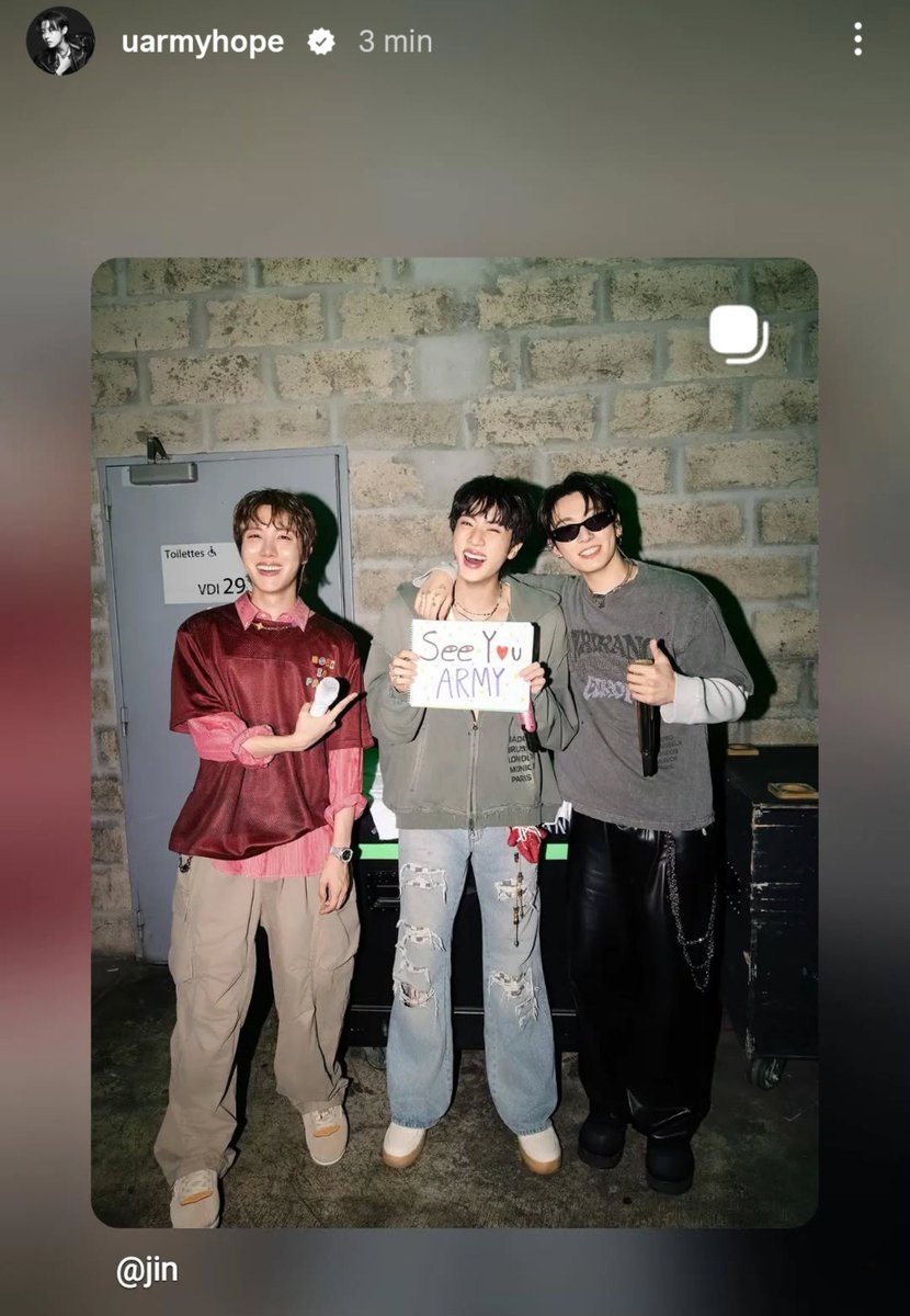 13OT7BTS's tweet photo. Iɴsᴛᴀɢʀᴀᴍ - Hɪsᴛᴏʀɪᴀs
➜ #Jhope #Hoseok

Compartió el post de Jin.

🖇️:https://t.co/DczD90M2vN https://t.co/9rYQZlMpAR