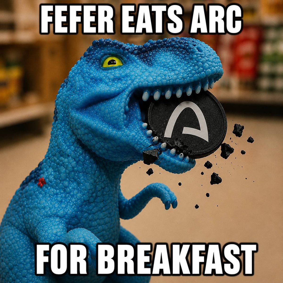 feiwu234's tweet photo. fefer 早餐吃 arc 

arc放点额度磨磨唧唧

得meme者得天下

Tether 必胜 https://t.co/Rc7Sg2xKfV