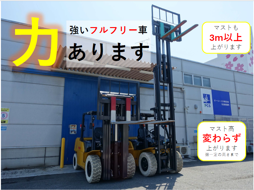 pcs_forklift's tweet photo. 【#PCS名古屋営業所 より】
実は「2.5トンフォークなら2.5トン持てる」とは限りません！

フルフリー車やアタッチメント付のフォークリフト、荷物の奥行などの条件で「減トン」することがあります！

車両選定では、荷物の重さだけでなく、寸法・必要な高さ・許容荷重まで確認しておきたいですね🚜 https://t.co/JW5RgSwq3E