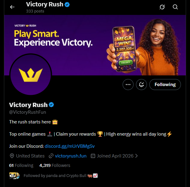BackJac64958965's tweet photo. @pandaa @VictoryRushFun always join your giveaways

D9n2YB4sV13k7bSaFPtXqmK9r4AKS9VM7nCL4NjNMKxd https://t.co/6eKXdCOOub