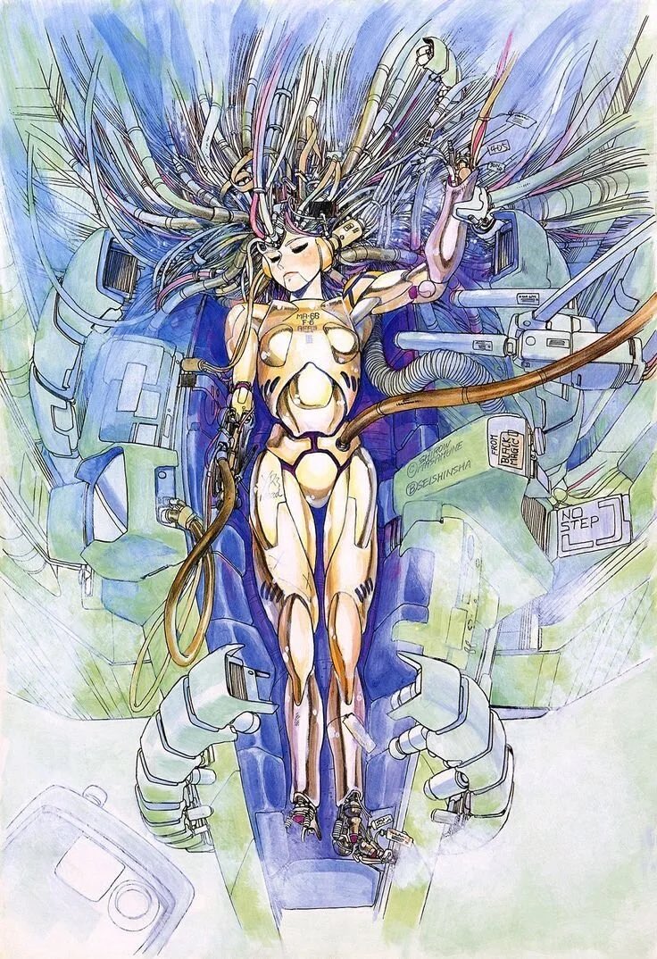 xe0_xeo's tweet photo. Black Magic M-66 - Masamune Shirow https://t.co/TPPfnFfD4c