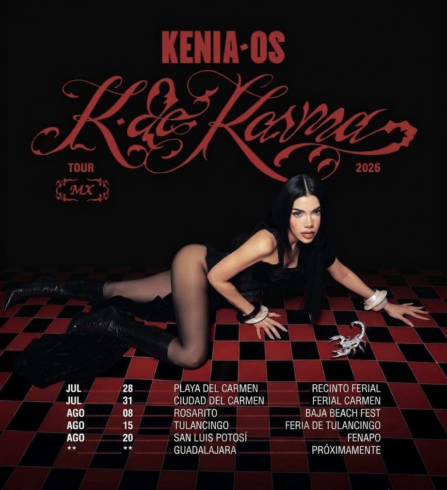 KeninisMxOFC's tweet photo. K DE KARMA TOUR | ETAPA 2 ⭐️ https://t.co/O3FJP7AOEy