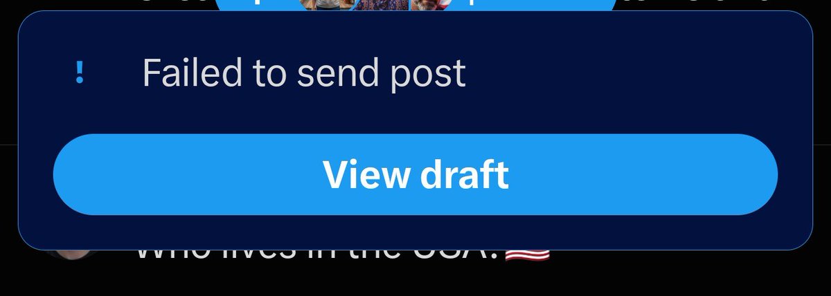 FaithSentinel's tweet photo. Feedback... On the new UI from am Android user.

When I click send in a reply to a  post,  I often get this... Message.👇🏼

@yagiznizipli https://t.co/xlfZdE6CB2