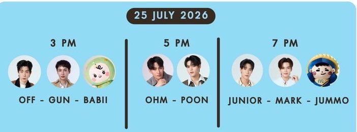 bewithyoucc's tweet photo. WTS เปิดจองคูปองไซน์ รอบวันที่ 25/07
✅เลือกรอบได้ ออฟกัน โอมปูน จูมาร์ค
✅ ว่าง 10 ใบ /ใบละ 150 บาทค่ะ
💯เหมา ลดได้ค่ะ
✅นัดรับจ่ายหน้างาน
สนใจ DM ค่ะ 🙇🏻♀️
#งานมหกรรมนิยายนานาชาติ2026xGMMTV
#ตลาดนัดGmmtv #OffGun #OhmPoon #JuniorMark #ตลาดนัดจูเนียร์มาร์ค https://t.co/VxVT9J4qe8