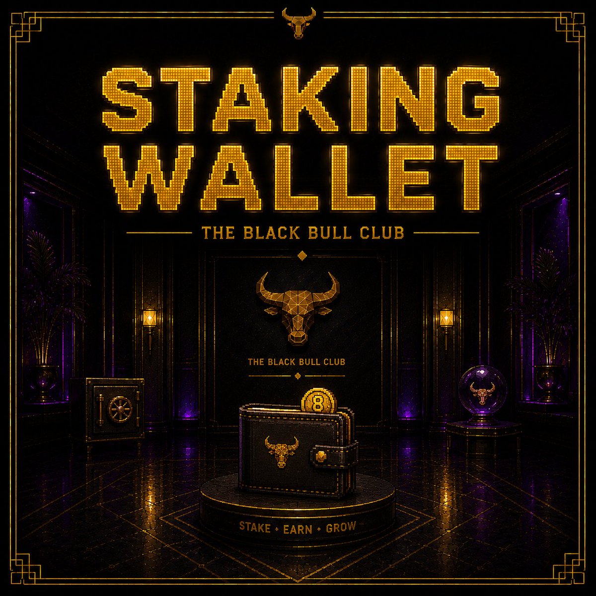 BlackBull_Club's tweet photo. Our Staking Wallet is Public: F6dWP2dGjjV3rhtB9K4vgzBtsqQhANb5S6wUGtZhhP21

Staking is now live. Head to the website, enter the game, and activate staking without transferring your $BBC simply hold it in your wallet. Your tokens stay in your custody while your position keeps working for you. The Club rewards conviction. 🐂Versión más corta para X:Hold your $BBC. Keep full custody. Activate staking directly from the game. The next phase of The Black Bull Club is live. 🐂