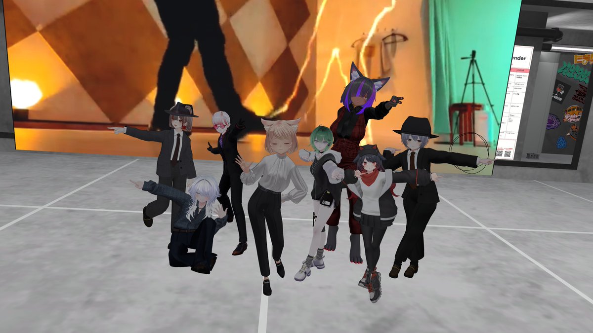 lb2000_vrc's tweet photo. #neoswingarchive
途中で抜けてしまって戻ってきたら新しい方がいてほっこり。
アフター楽しくお話しできたー!
お疲れさまでした! https://t.co/tNf2fJTWPg