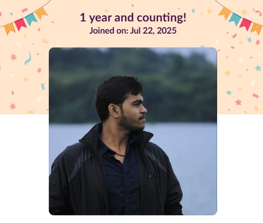 AvinavKashyap2's tweet photo. Excited to celebrate my first work anniversary at @Oracle 🎉
Its been a lot of learning,from my peers,mentors,different projects.
Thank you Shivji for everything and now i eill be exploring more,embacing new opportunities and keep evolving.
#Oracle #WorkAnniversary #OneYear https://t.co/vWxQ5ghV9l