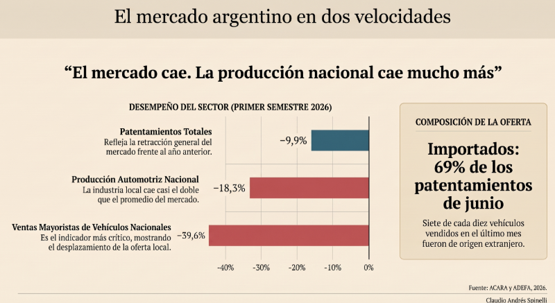 Andy_c_Spinelli's tweet photo. 1/6 La deflación automotriz y el fin de la venta inflacionaria....

🚨 Argentina todavía no está en deflación. Pero en los concesionarios ya ocurre algo más silencioso: el costo real de comprar un 0 km cae aunque la lista no baje.

El mercado automotor es el primer laboratorio de un cambio de régimen. 🧵