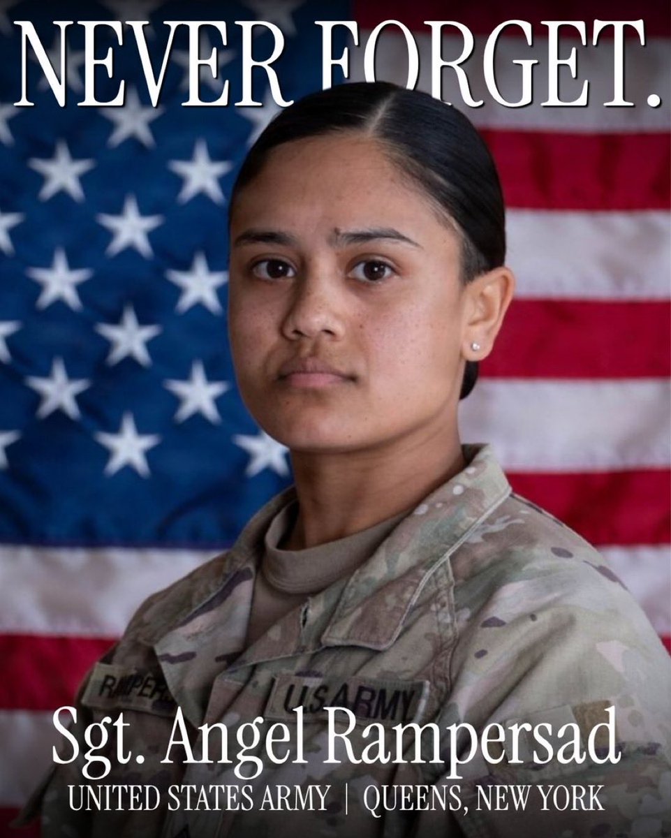 RepRussellFry's tweet photo. The price of freedom isn’t free. 

This weekend, Private Isabella Gonzales, Sgt. Michael Emmanuel Swinton, Sgt. Angel Rampersad and 1st. Lt. Tyler James Feehan paid the ultimate sacrifice defending our nation. Please join me in praying for their families and their loved ones.

America will forever be indebted to your service. 🇺🇸