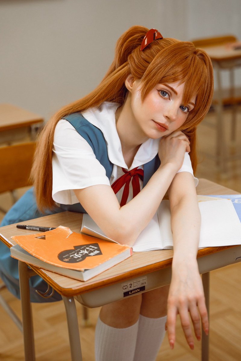 PeachMilky_Cos's tweet photo. あんた、バカぁ？

アスカ・ラングレー 『コスプレ』 https://t.co/Ka1nq4RUNo
